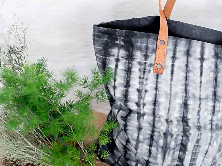 Renna Deluxe Shibori Shopper blau Kauf eins, bekomm eins gratis