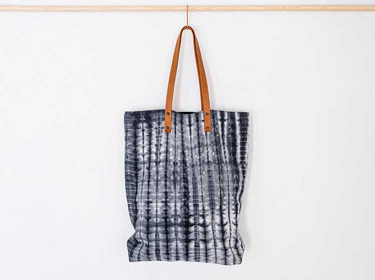 Renna Deluxe Shibori Shopper blau Kauf eins, bekomm eins gratis