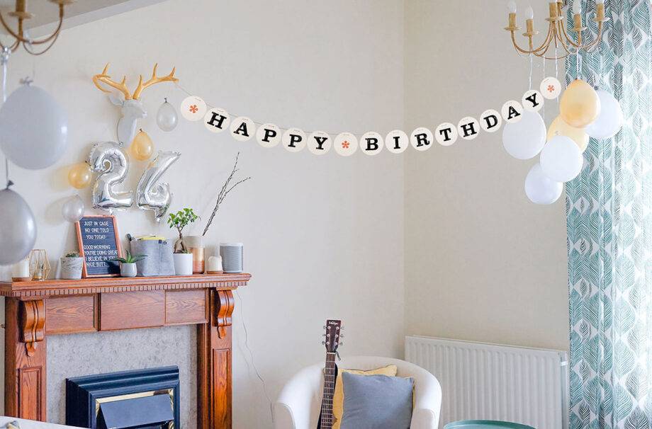 Renna Deluxe HAPPY BIRTHDAY Girlande Neueste Stile