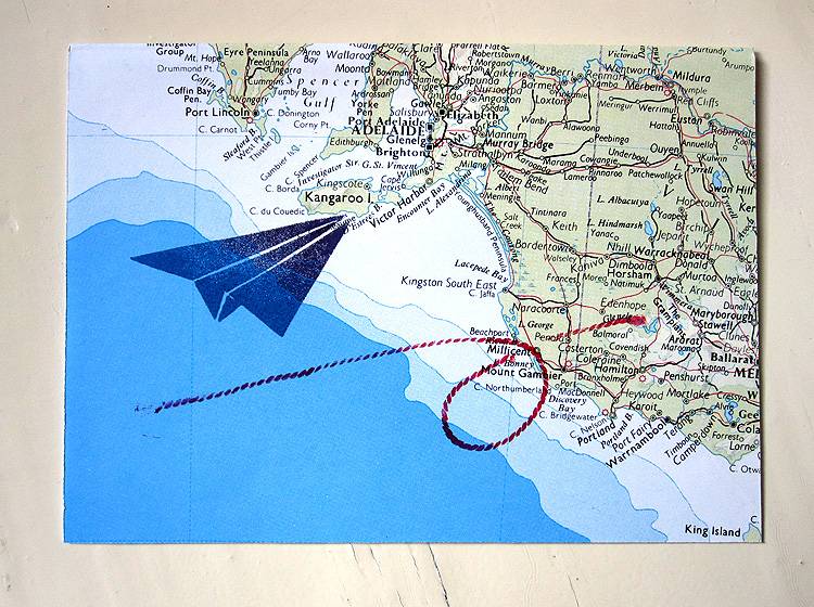 Renna Deluxe Atlas Karte Flieger auf Weltreisen 50% Rabatt für begrenzte Zeit