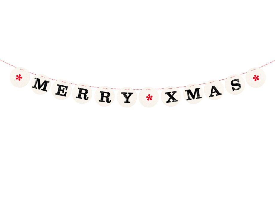 Renna Deluxe MERRY XMAS Girlande Heißer Verkauf
