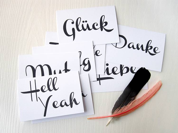 Renna Deluxe Glück // Klappkarte Große Rabatte