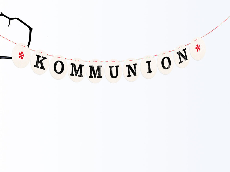 Renna Deluxe Kommunion Girlande Kauf eins, bekomm eins gratis