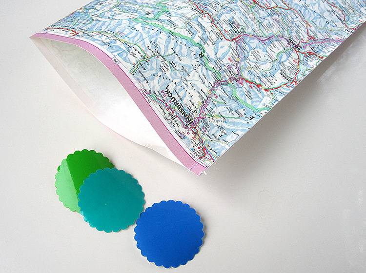 Renna Deluxe Atlas Tüten Geschenktüten // 3er SET Super Sparpreis