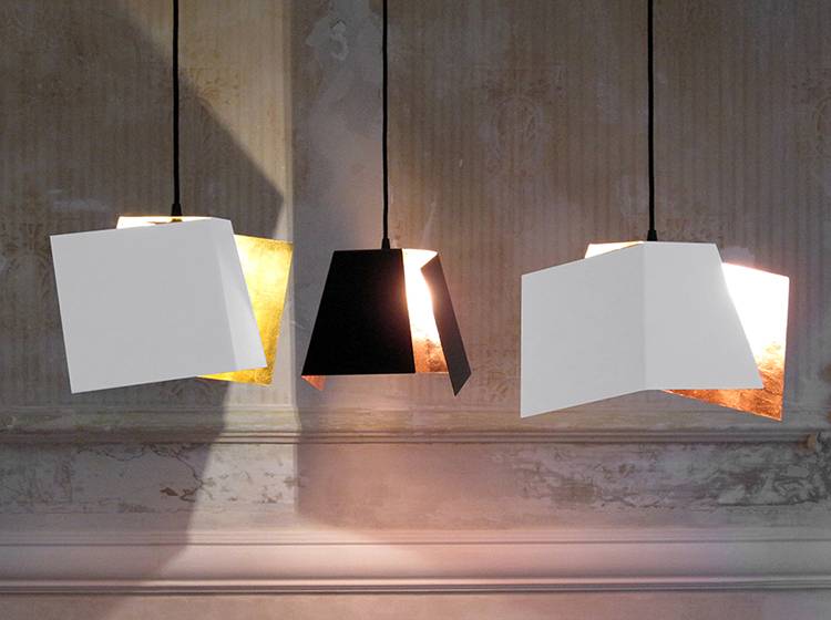 Renna Deluxe Falter // Hängeleuchte mit KUPFER Neueste Stile