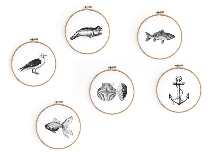 Renna Deluxe Eule _ Bild im Stickrahmen Discount Store für neue Produkte