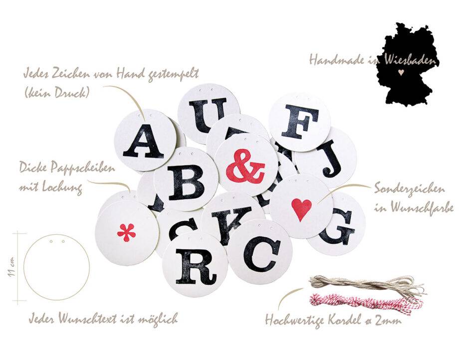 Renna Deluxe MR & MRS Stuhldeko Girlanden zur Hochzeit Super Rabatt