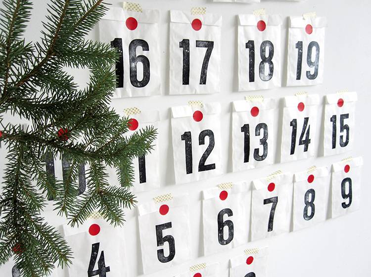 Renna Deluxe Adventskalender zum Selbstfüllen Lagerräumung
