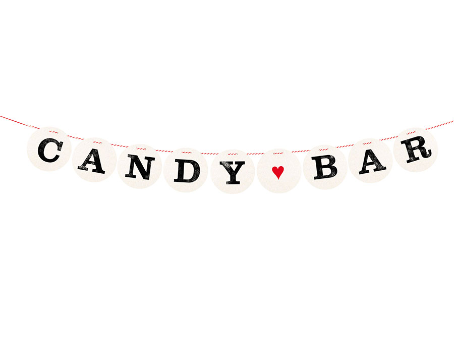 Renna Deluxe CANDY BAR Girlande Begrenztes Angebot
