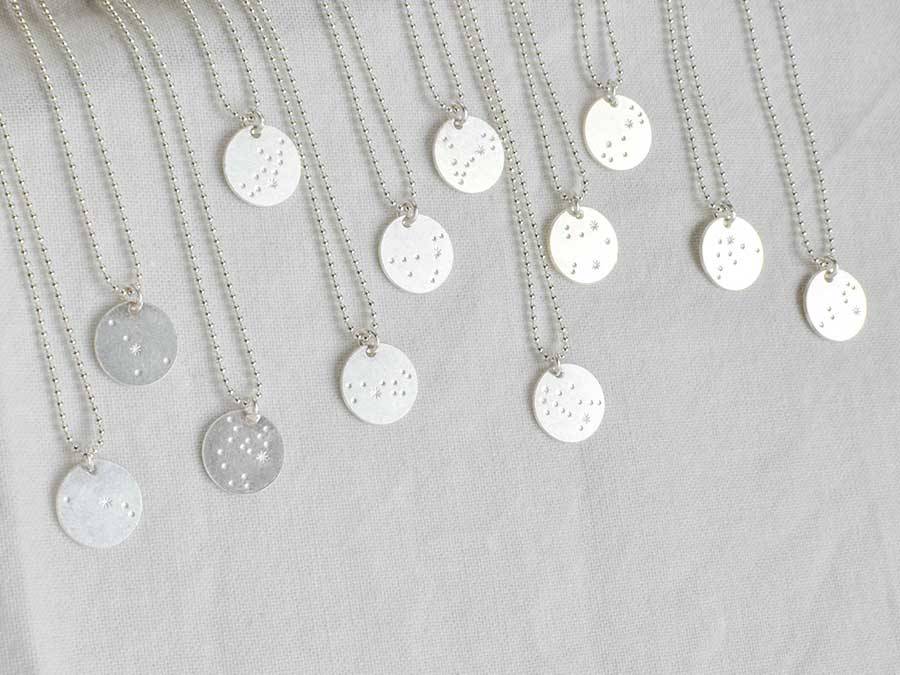 Renna Deluxe WAAGE Sternzeichen Kette Silber Schlussverkauf