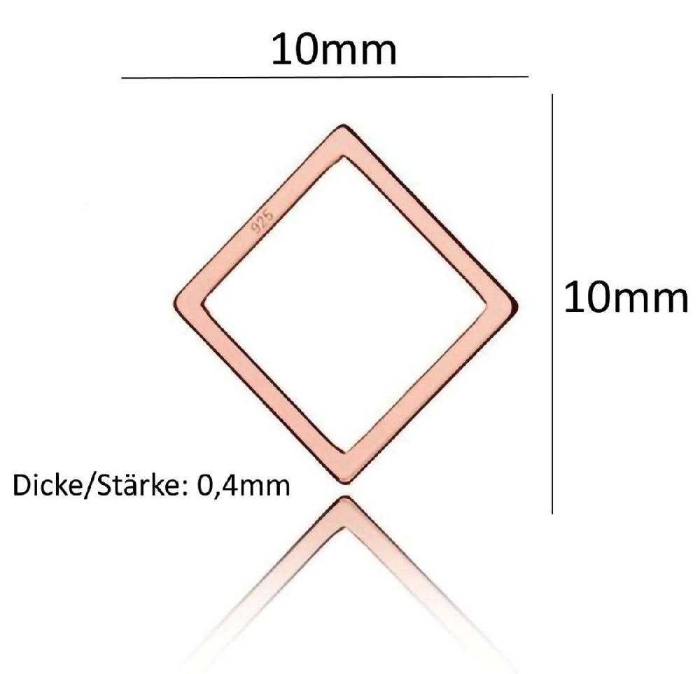 Sadingo Schmuckverbinder Geometrisch | 12x10 mm Letzte 2 Tage