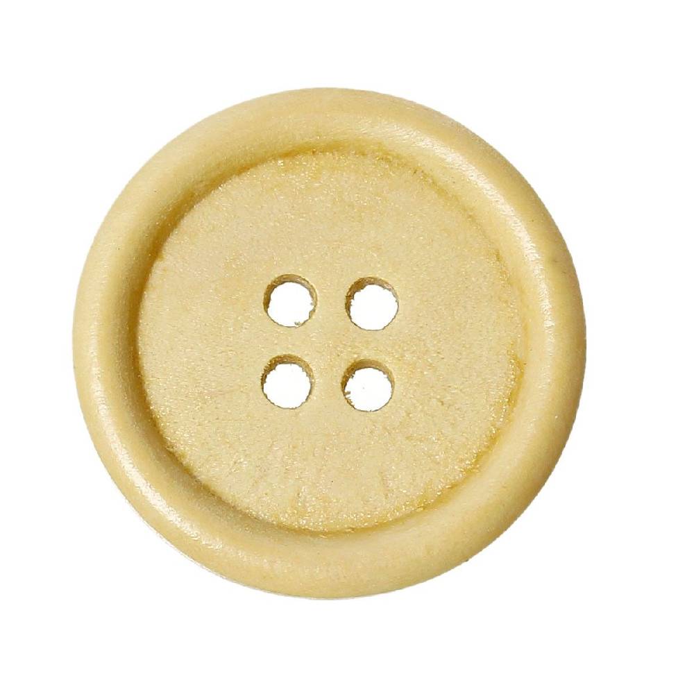 Sadingo Holzknöpfe / 50 Stk. / Ø 2,3 cm Kostenloser Versand international