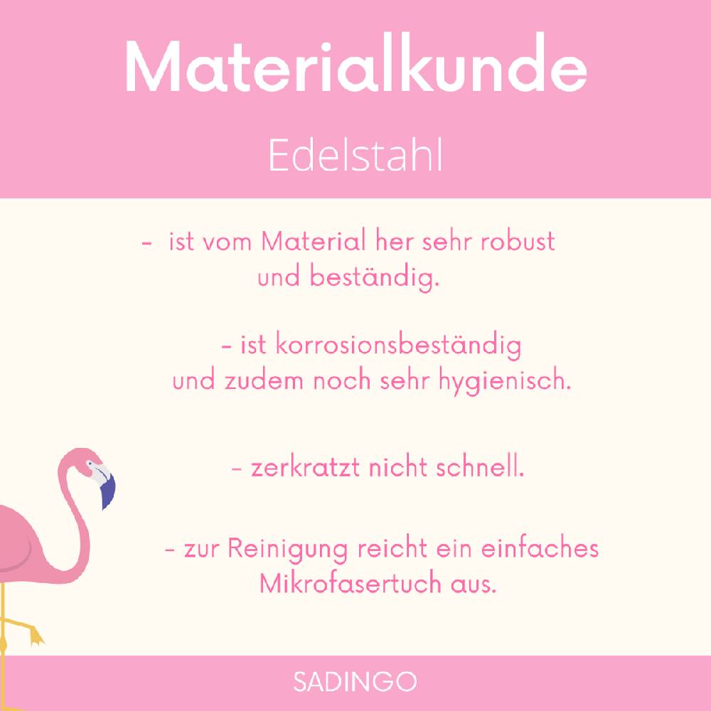 Sadingo Kleine Anhänger Edelstahl, 2 Stück 12x10mm, Motiv wählbar im Angebot