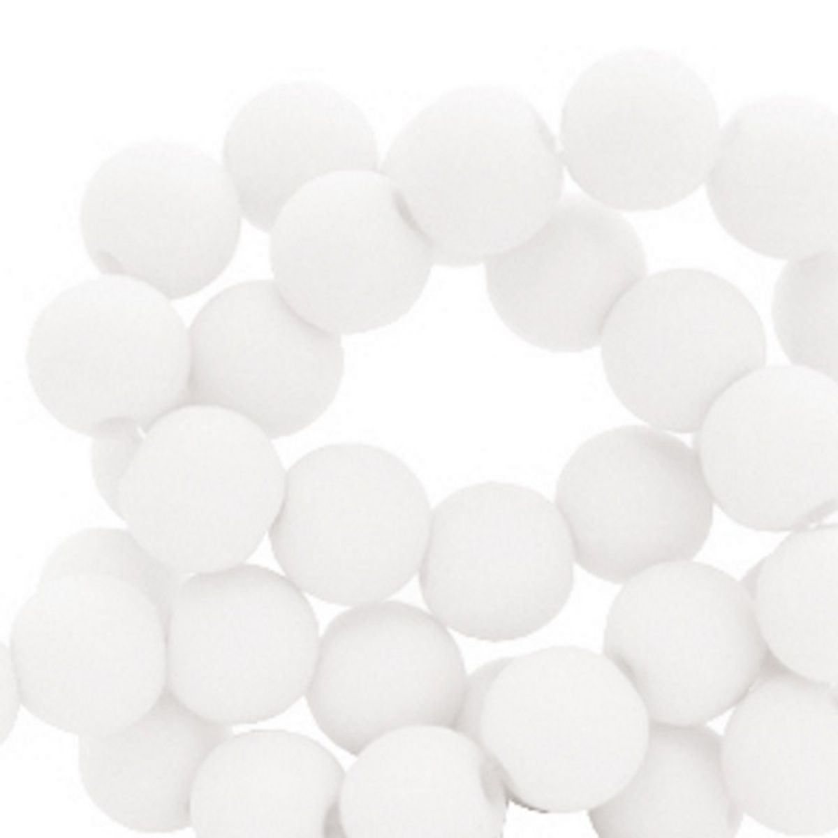 Sadingo Acrylperlen matt | 600 Stück, 6mm Versandkostenfrei