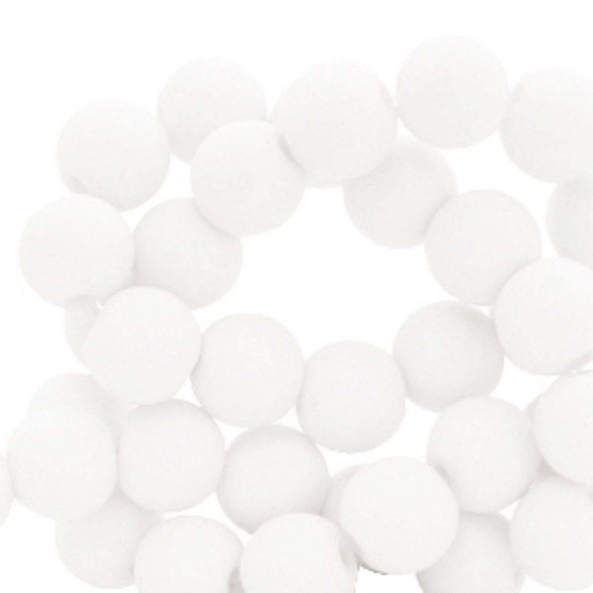 Sadingo Acrylperlen matt in diversen Farben 6mm, 600-1800Stück Großer Ausverkauf