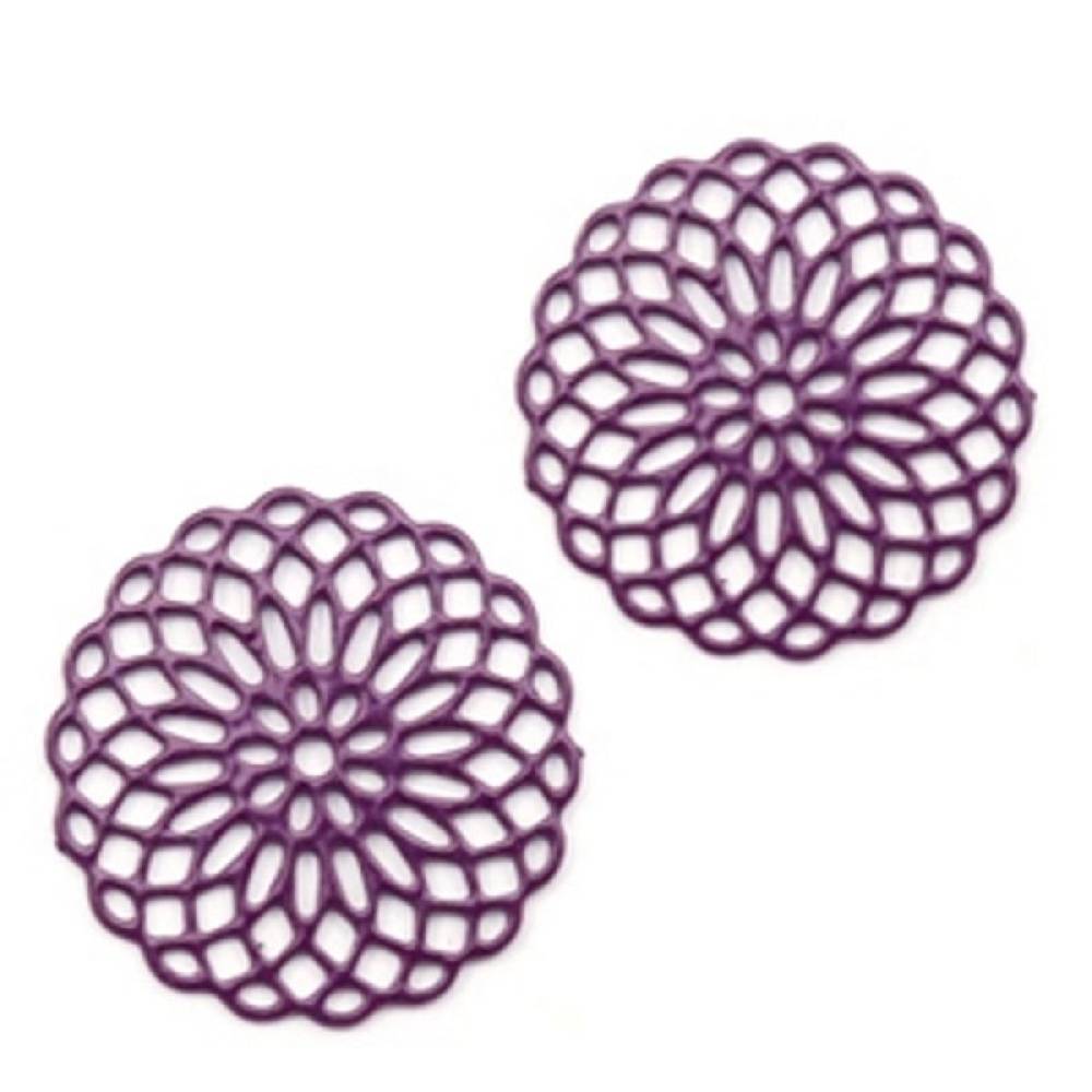 Sadingo Schmuckverbinder Mandala | 5 Stück, 15mm Vatertagsangebot