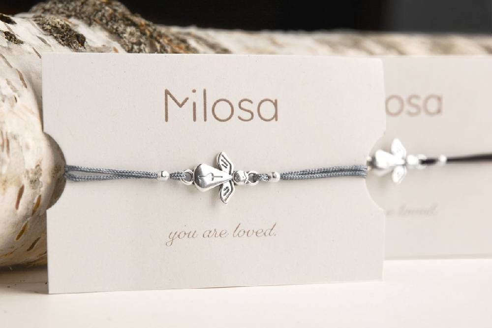 Sadingo Schutzengel Armband Geschenk für Damen (größenverstellbar) Große Rabatte