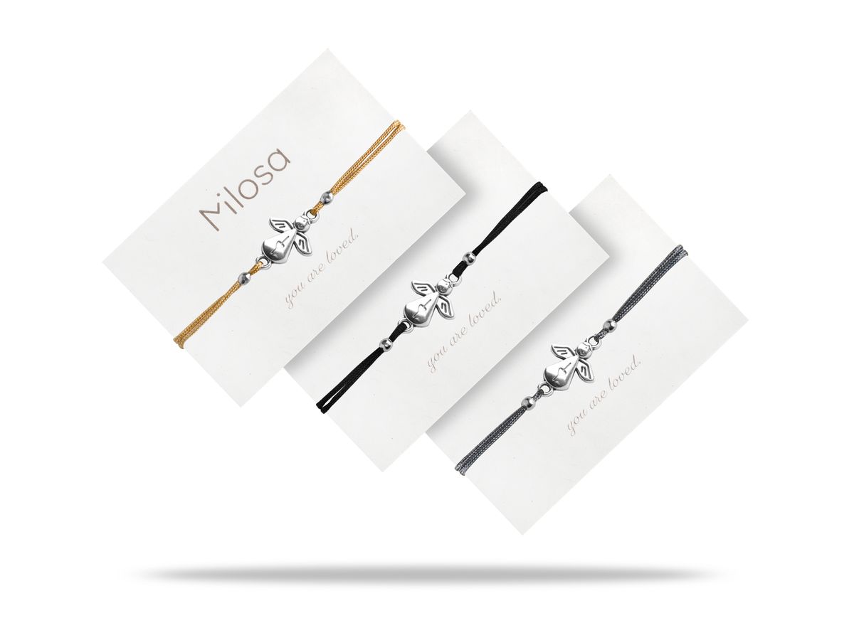 Sadingo Schutzengel Armband Geschenk für Damen (größenverstellbar) Große Rabatte