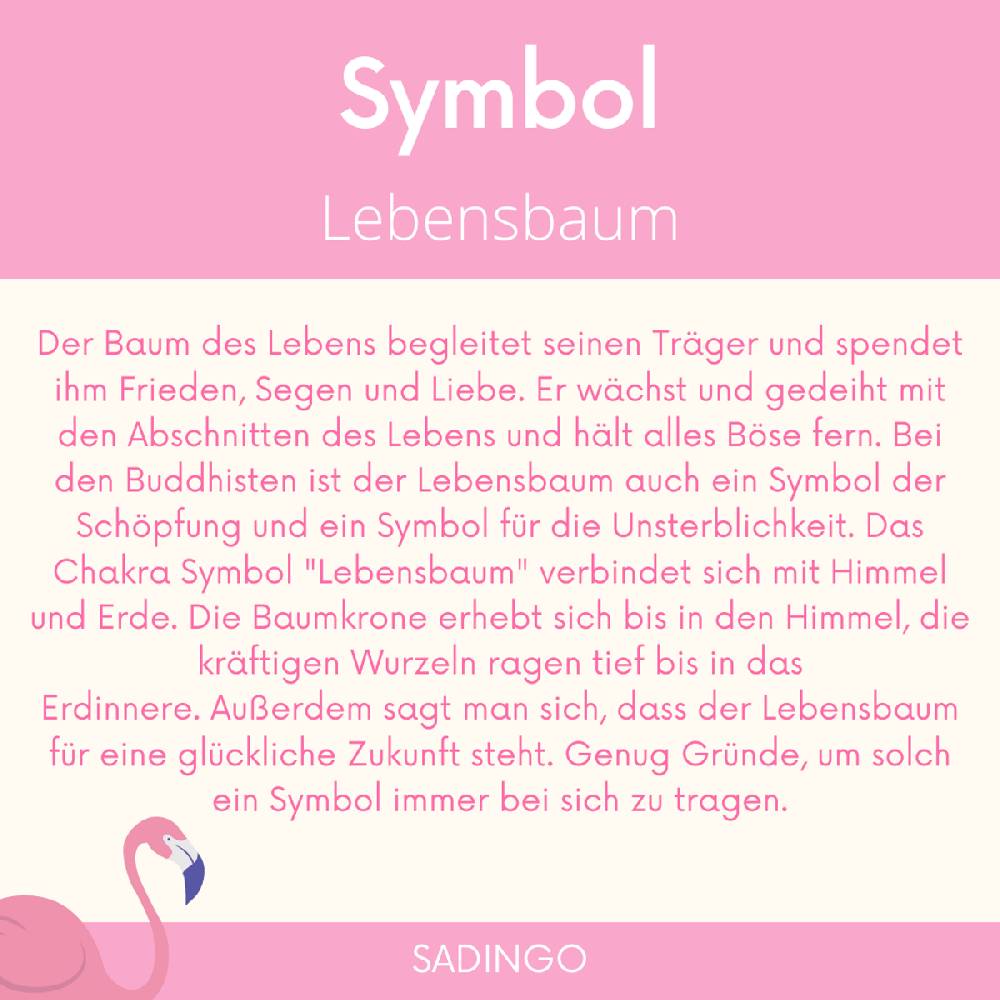 Sadingo Schmuckverbinder Lebensbaum | 12,1x16,1 mm Online Shopping