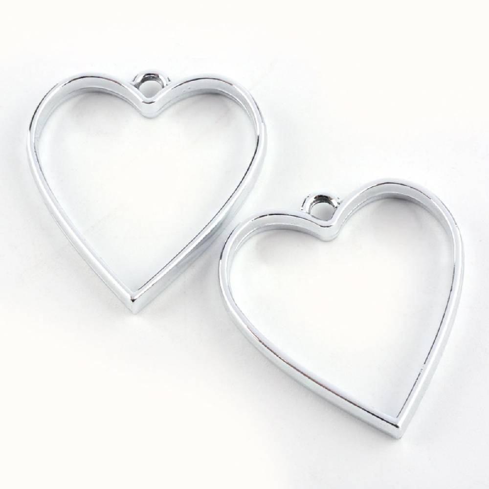Sadingo Schmuckanhänger Herz - 10 Stück - 34 x 30 mm Weihnachtsangebot