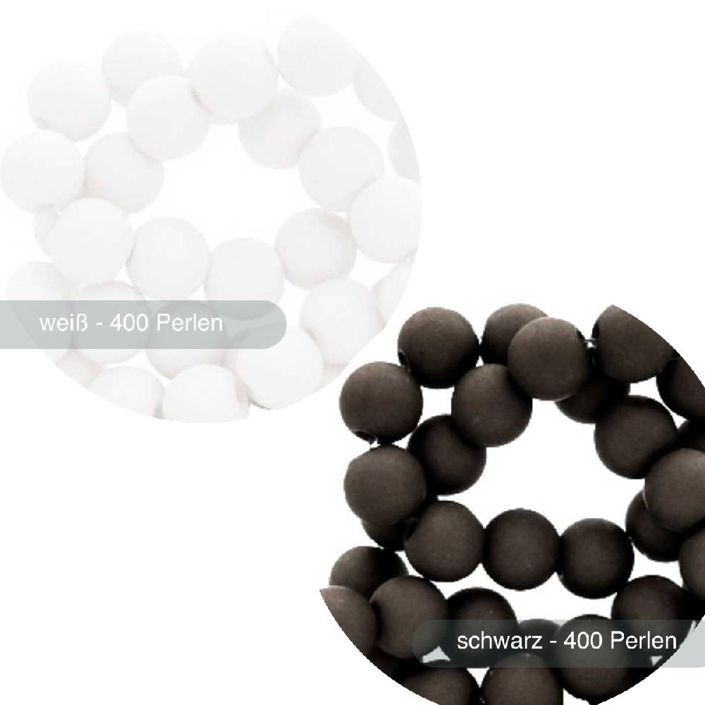 Sadingo Acrylperlen matt | 400 Stück, 8mm Exklusive Angebote