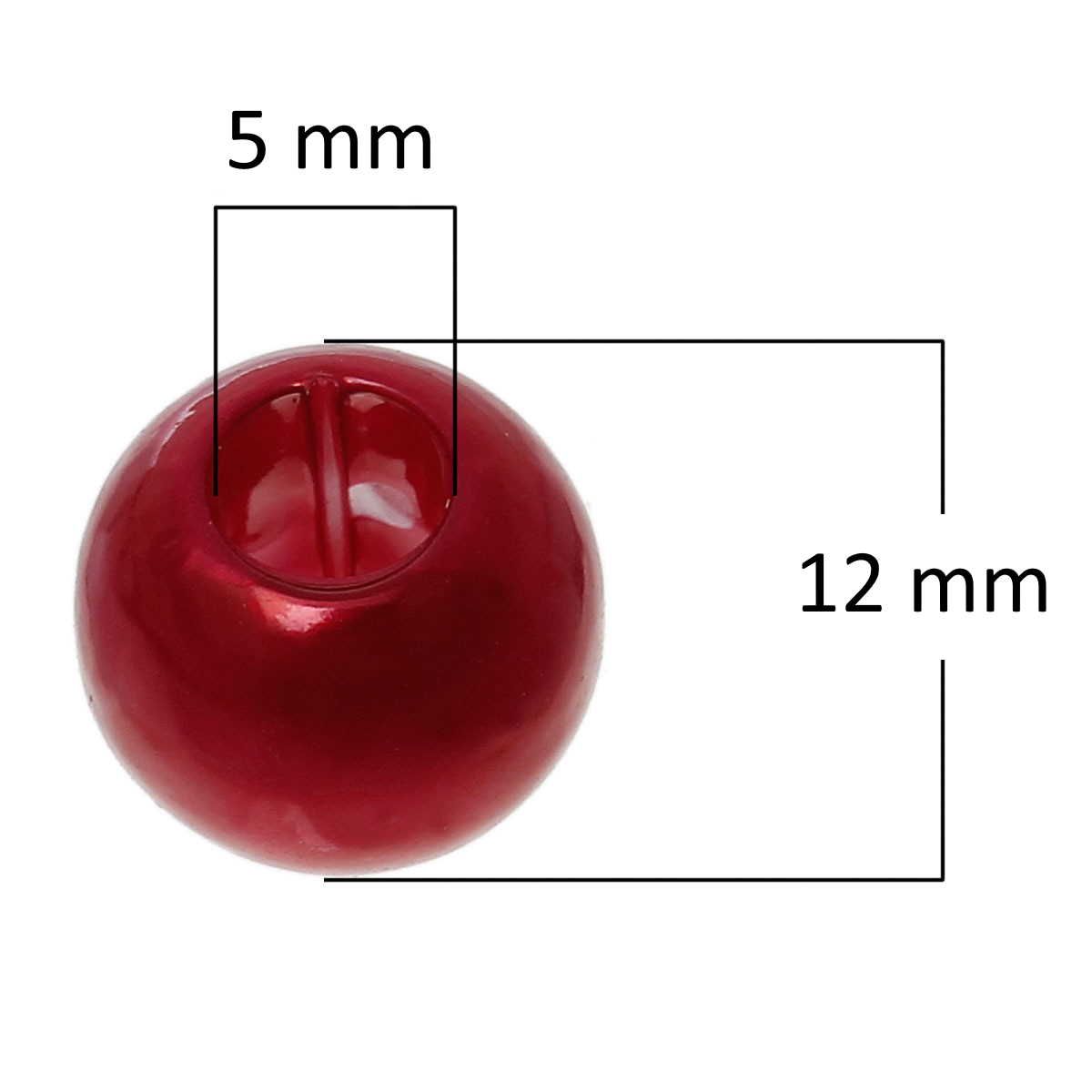 Sadingo Acrylperlen Bunt | 100 Stück, 12mm Wochenangebot