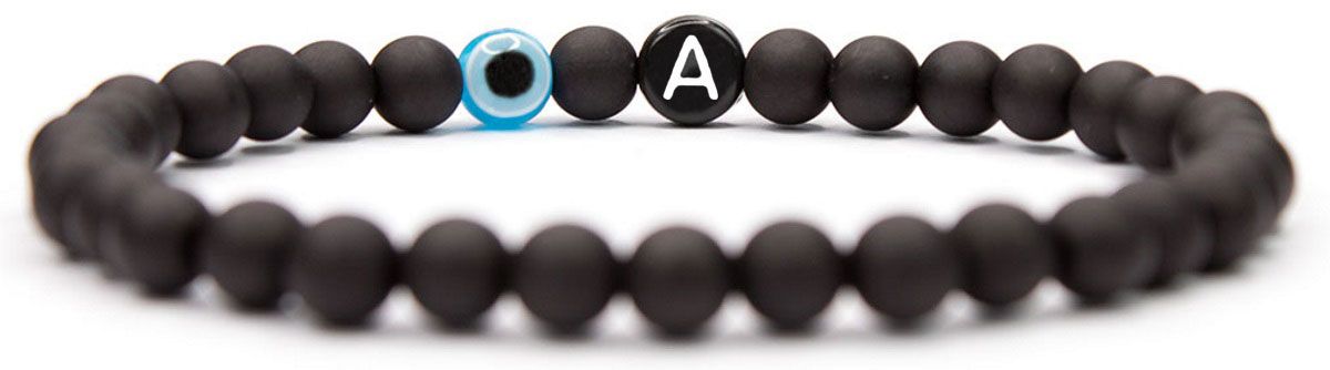 Sadingo Herren Buchstabenarmband Böser Blick, Nazar Auge Online