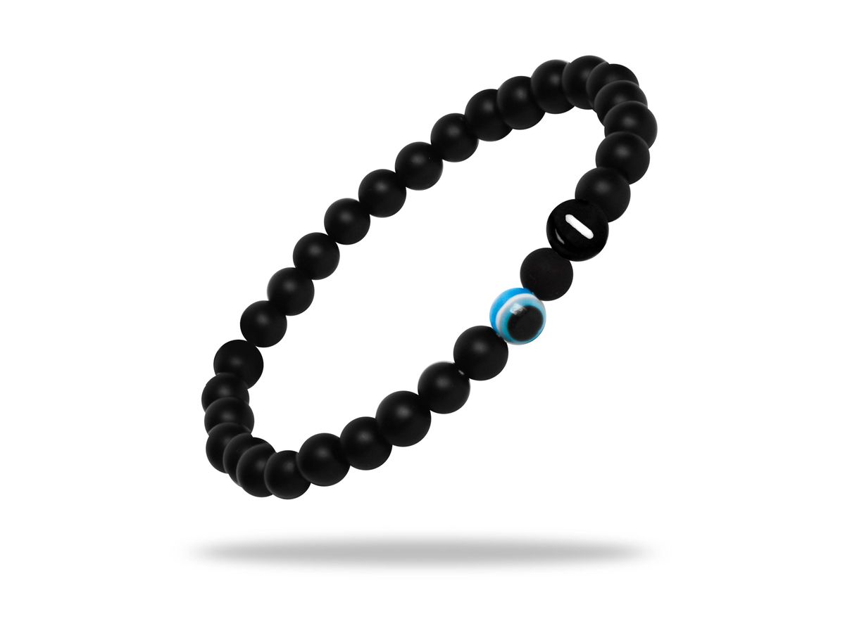 Sadingo Partnerarmband Set "MEADOW" aus schwarzen Achatperlen Hotsell