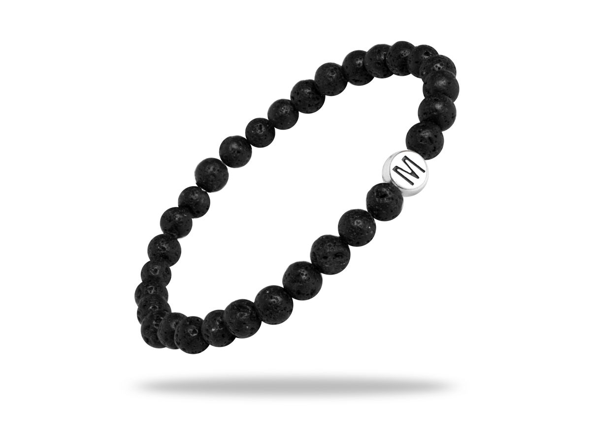 Sadingo Partnerarmband Set "VOLCANO" aus schwarzen Lavagesteinperlen Meist gekauft