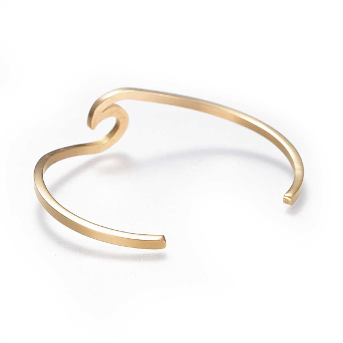 Sadingo Armreif Wave Edelstahl, Farbe wählbar Fabrik Onlineshop