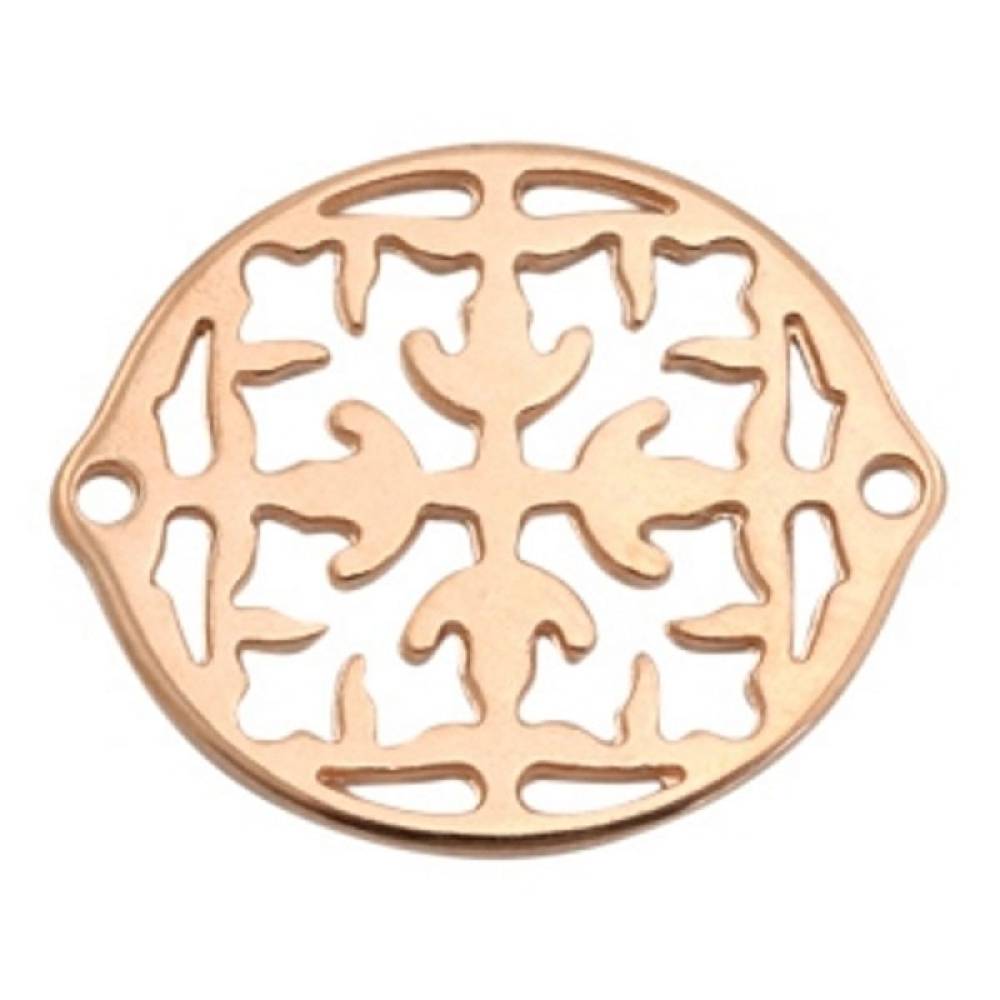 Sadingo Schmuckverbinder Ornament | 31x26 mm Online Shopping