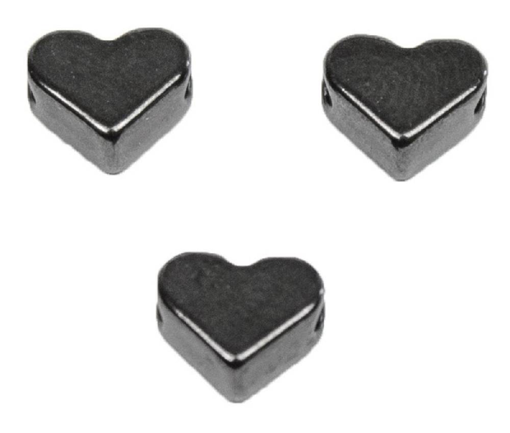 Sadingo Metallperlen | 15 Stück, 6mm, Herzperlen aus DQ Metall Top Angebot