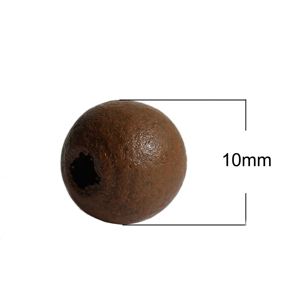 Sadingo Holzperlen zum auffädeln, bunte Perlen, 300 Stk 10mm Neueste Stile