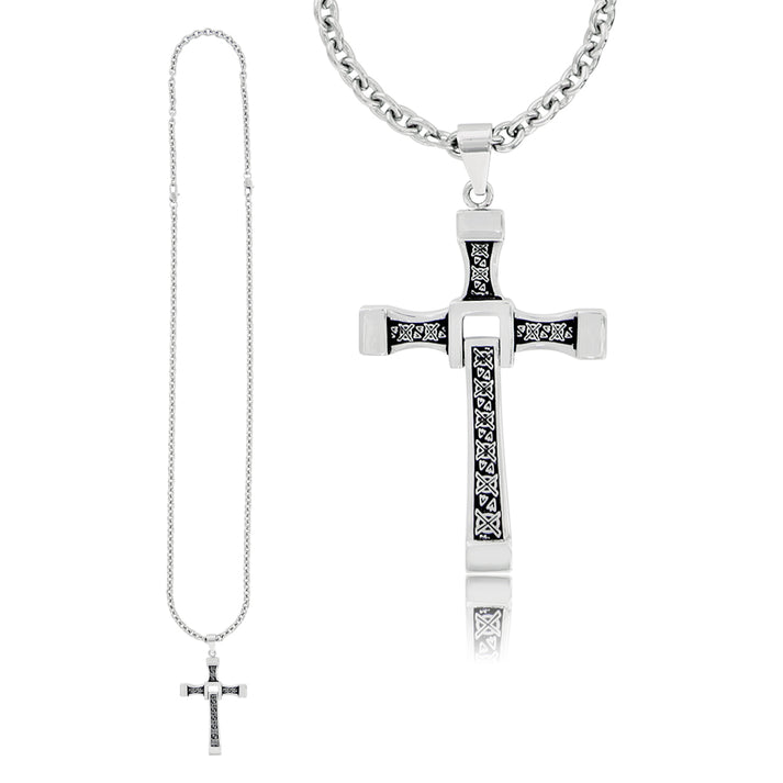 Save Brave Ankerkette Davis mit Anhänger Kreuz Tägliche Deals