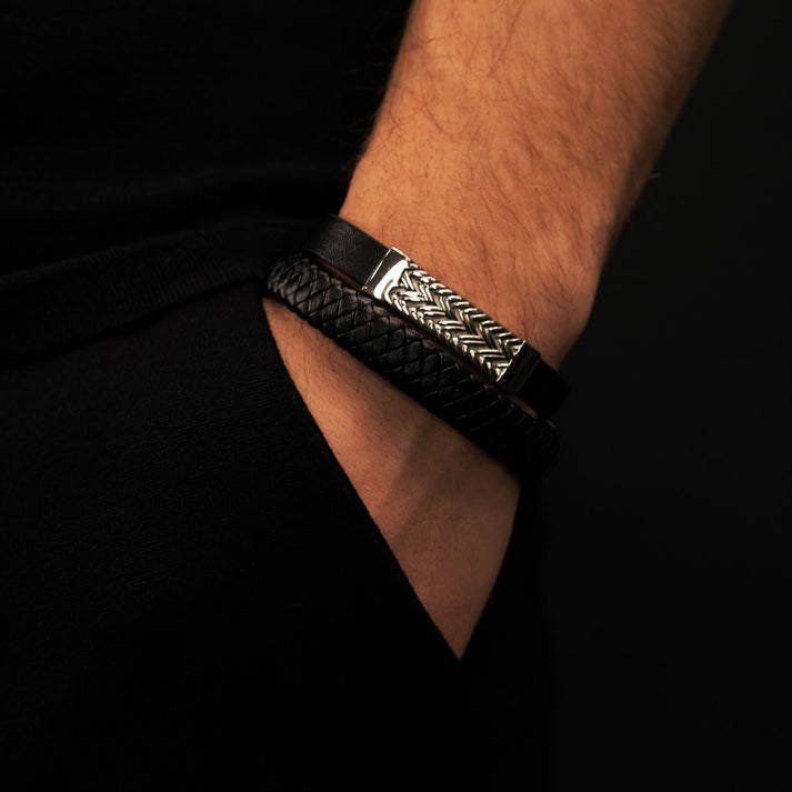 Save Brave Geflochtenes Lederarmband Harry Hotsell