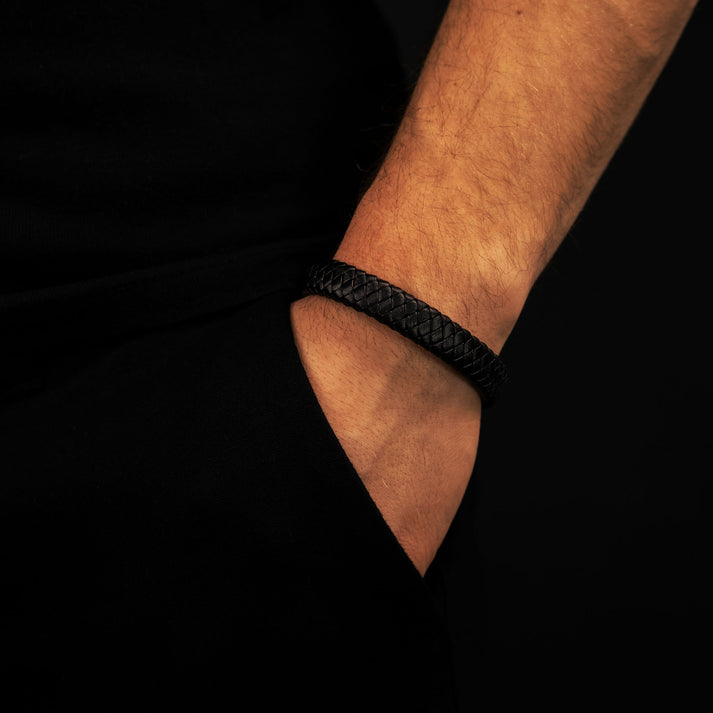 Save Brave Geflochtenes Lederarmband Harry Hotsell