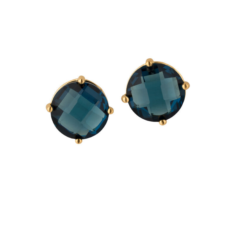 SchwesterSchwester Funkelnde dunkelblaue Ohrstecker von Janne v. d. Heide Online Outlet