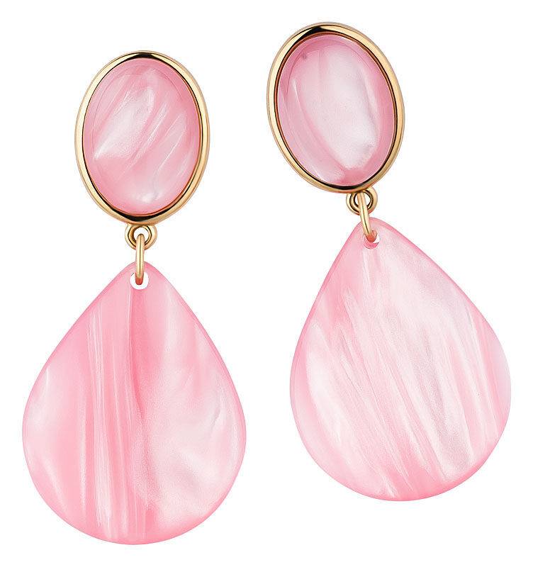 SchwesterSchwester Tropfen-Ohrringe in Rosa von AmuseToi Flash Sale