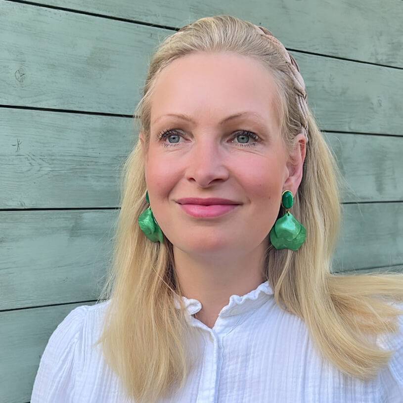 SchwesterSchwester Grüne Ohrringe mit Blütenblättern Discount Store für neue Produkte