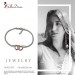 Silberdream SilberDream Armband Doppelherz Rose vergoldet 925er Silber Damen 18cm SDA2158T Kostenlose Rückgabe