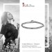 Silberdream SilberDream Armband Line matt/glänzend 925 Sterling Silber 18,5cm SDA452J Letzte 3 Tage