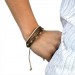Silberdream SilberDream Lederarmband metallic braun Surferarmband Armband LA1237F JETZT KAUFEN