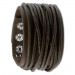 Silberdream SilberDream Lederarmband dunkelbraun Herren Leder Armband LAP010B Neueste Stile