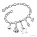 Silberdream SilberDream 925 Sterling Silber Charm Bettelarmband 18cm FC0101 50% Rabatt mit kostenlosem Versand