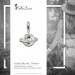 Silberdream SilberDream 925 Charm Weltkugel Armband Anhänger FC3081 zollfrei