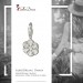 Silberdream SilberDream Silber Charm Schneeflocke Armband Anhänger FC3115 Schlussverkauf