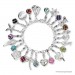 Silberdream SilberDream Charm Zirkonia Kugel rot Armband Anhänger FC200R Kostenloser Versand
