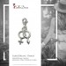 Silberdream SilberDream 925 Silber Charm Anhänger Mann & Frau FC3126 Rabatt