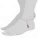 Silberdream SilberDream 25,5cm Fußkette Flipflop rosa 925er Silber SDF022A Zeitlich begrenztes Angebot