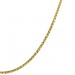 Silberdream SilberDream Collier Kette Zopf vergoldet 925 Silber Damen 45cm SDK21545Y Räumungsverkauf